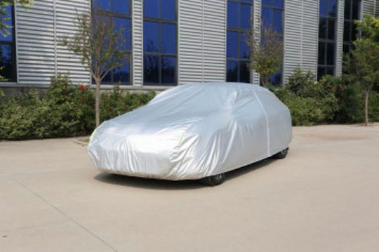 Husă Auto Premium Idealstore Protecție 4 Sezoane Material Extra Durabil Rezistent la Apă Zăpadă Soare Închidere cu Fermuar pe Partea Șoferului Material Interior Căptușit Compatibil SUV Van Dimensiuni 4.6x1.75x1.45m