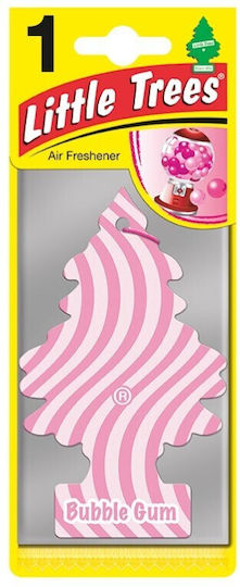 Little Trees Car Air Freshener Tab Pendand Bubble Gum