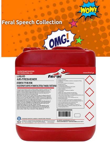 Feral Αρωματικό Υγρό Αυτοκινήτου Speech Collection Wild Coconut 5lt