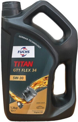Fuchs Titan GT1 Flex 34 Car Oil 5W-30 5lt