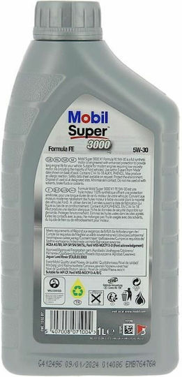 Mobil Super 3000X1 Sintetic Ulei Auto 5W-30 1lt