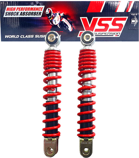YSS Motorcycle Shock Absorbers Front C50 12V Red for Honda C50