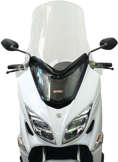 Fabbri Transparentes Visier Motorrad für Suzuki AN 400 Burgman 3275/E-X
