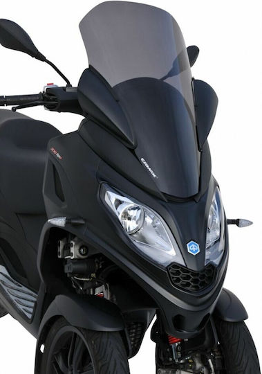 Ermax Ζελατίνα Piaggio Mp3 300 Hpe Sport 19-21 Touring Light Smoke