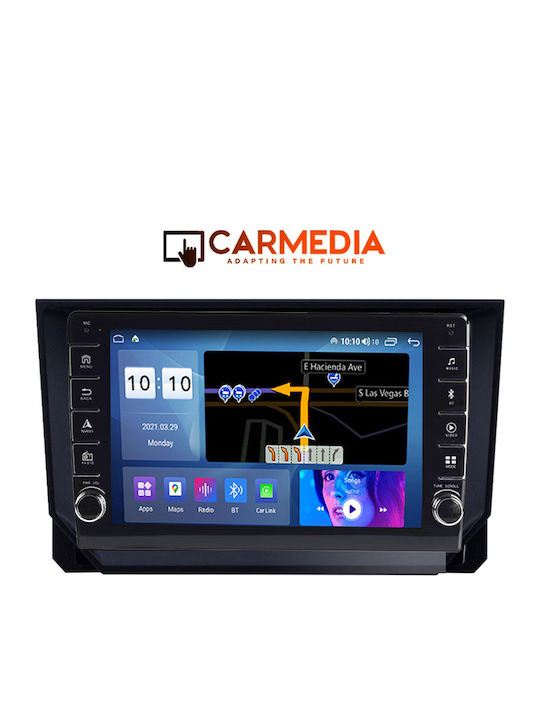 Carmedia Car Audio System for Seat Arona 2018 (Bluetooth/USB/WiFi/GPS/Apple-Carplay/Android-Auto) with Touch Screen 9"