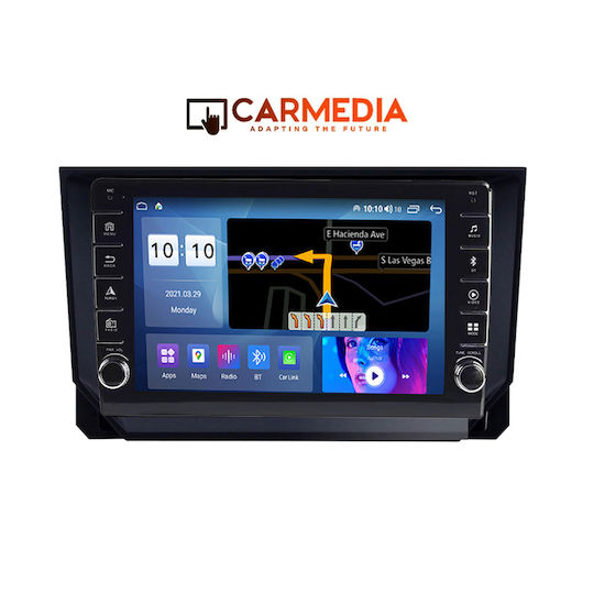 Carmedia Car Audio System for Seat Arona 2018 (Bluetooth/USB/WiFi/GPS/Apple-Carplay/Android-Auto) with Touch Screen 9"