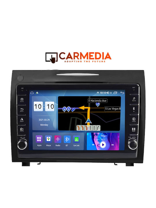 Carmedia Car Audio System for Mercedes-Benz SLK 2004-2010 (Bluetooth/USB/WiFi/GPS/Apple-Carplay/Android-Auto) with Touch Screen 9"