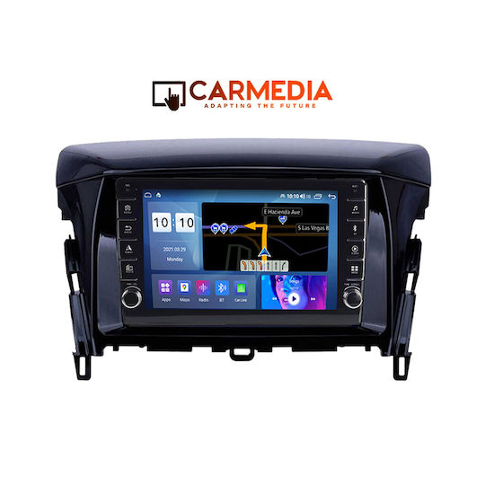 Carmedia Автомобилна Аудио Система (Блутут/USB/WiFi/GPS/Apple-Carplay/Android-Auto) с Тъчскрийн 9"
