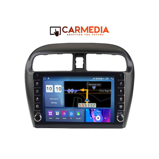 Carmedia Sistem Audio Auto pentru Mitsubishi Spațiu Stea 2020 (Bluetooth/USB/WiFi/GPS/Apple-Carplay/Android-Auto) cu Ecran Tactil 9"
