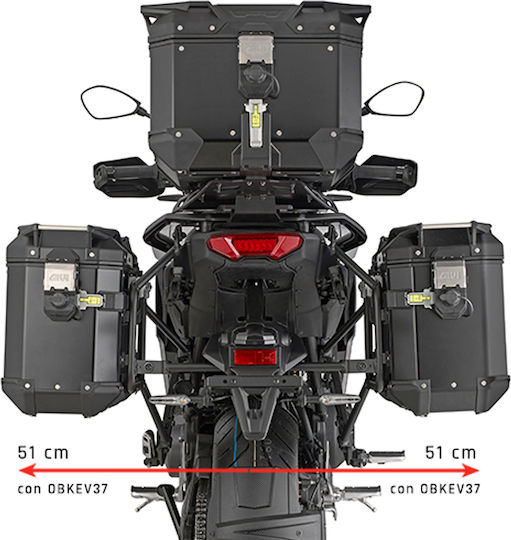 Givi Πλαϊνές Βάσεις για Yamaha Tracer 9 GT+