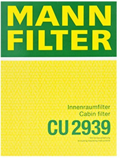 Mann Filter Cabin Filter Volkswagen Golf