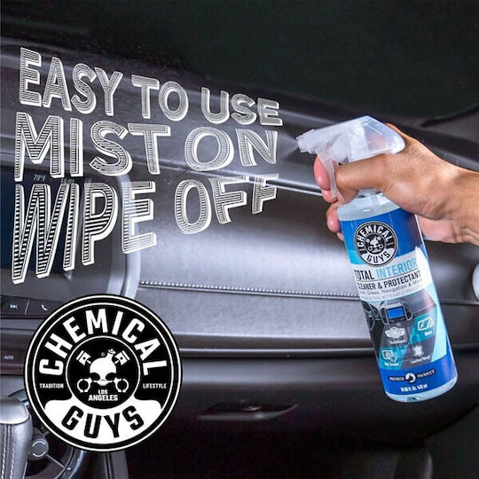 Chemical Guys Total Interior Cleaner Σπρέι Καθαρισμού Ταπετσαρίας Αυτοκινήτου 473ml