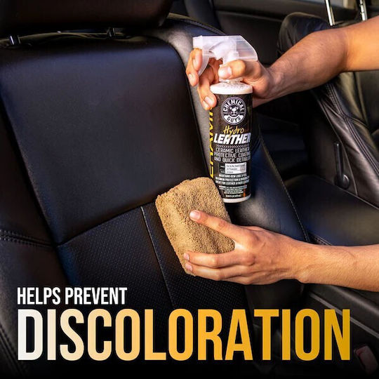 Chemical Guys Hydroleather Ceramic Leather Protective Σπρέι Προστασίας για Δερμάτινα Μέρη Αυτοκινήτου 473ml