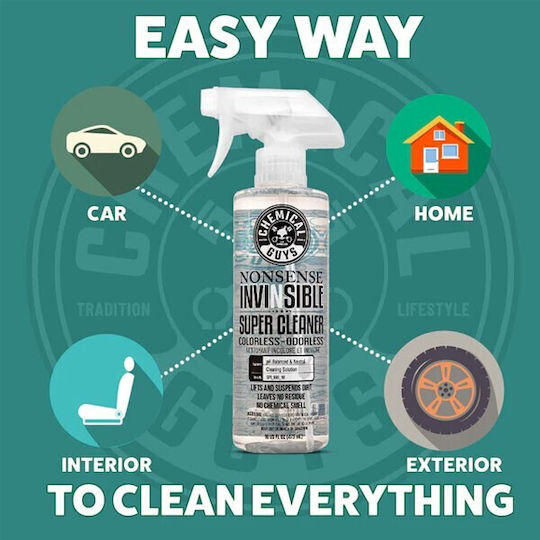 Chemical Guys Lichid Curățare pentru Corp Nonsense Colorless & Odorless All Surface Cleaner 3.78lt