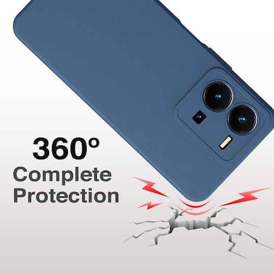 Umschlag Rückseite Silikon Grün (Vivo Y76 5G / Y76s / Y74s)