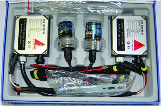 Autoline Xenon Σετ Φωτισμού Αυτοκινήτου Super Vision HID H7 Can bus 35W 12V 6000K Ψυχρό Λευκό