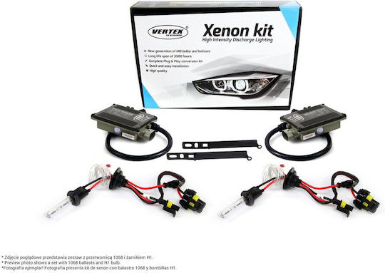 AMiO Car Xenon Kit H8 CAN Bus 35W 12V 6000K Cold White
