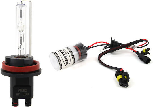 AMiO Car Xenon Kit H8 CAN Bus 35W 12V 6000K Cold White