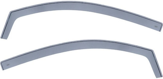 DGA Set of Windbreakers Front Car Dark Fime for Fiat Ducato 1994-2006 2pcs
