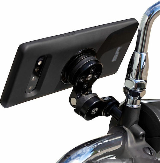 SP Connect Clutch Mount Pro Βάση GPS Μοτοσυκλέτας με Κλιπ για τον Συμπλέκτη / Δοχείο Υγρών Φρένων Αντικραδασμική Καβαλέτου Συμπλέκτη/Φρένου με Άρθρωση