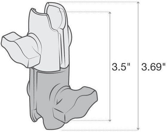 RAM Mount Arm For Motorcycle Mobile Mount
