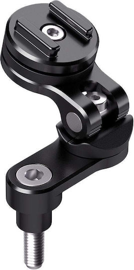 SP Connect Bar Clamp Mount Pro Βάση Κινητού Μοτοσυκλέτας με Κλιπ για το Τιμόνι Αντικραδασμική CNC Βάση Καβαλέτου