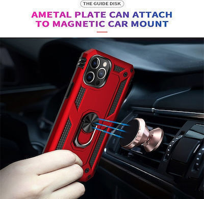 Holder Back Cover Metallic Magnetic Rose Gold (Huawei Nova Y90)