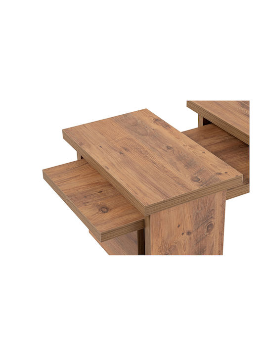 Rectangular Central Coffee Table Sanctuary Wooden Pine M110xW45xH41.5cm