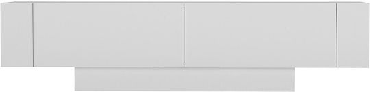 Έπιπλο Τηλεόρασης Matera Λευκό Μ150xΠ31.5xΥ41.6cm
