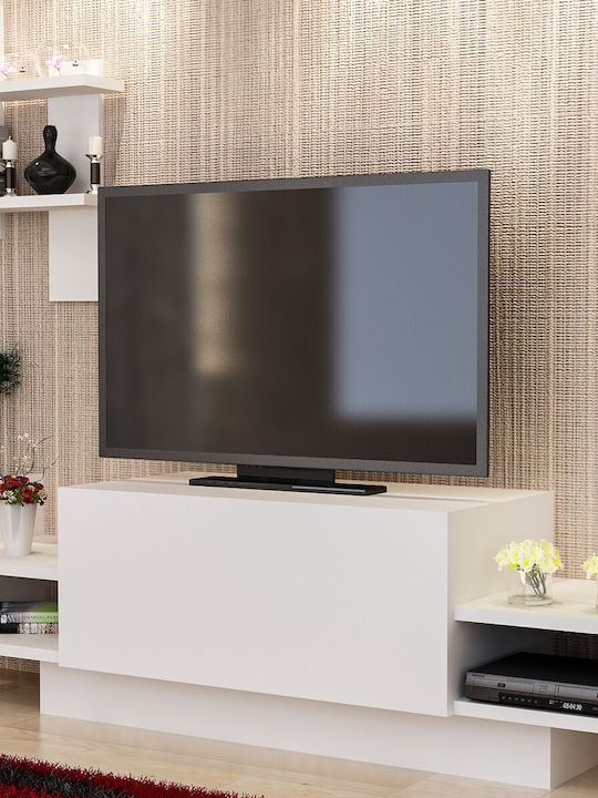 Suport TV Bahar 788dec3034 120x31.5x36cm Alb