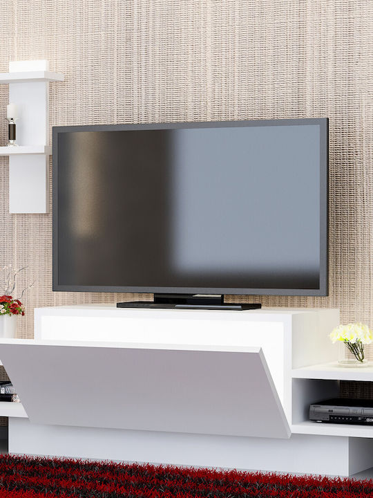 Suport TV Bahar 788dec3034 120x31.5x36cm Alb