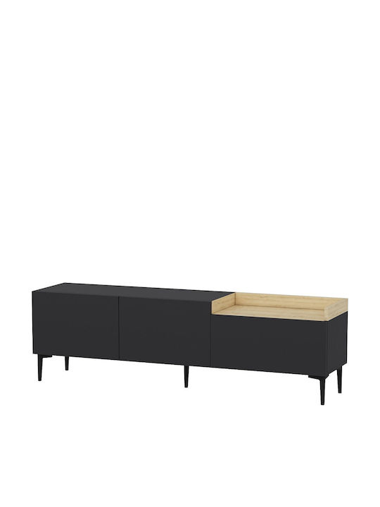 TV-Ständer Anthracite M160xP37xH48cm