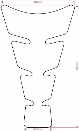 Tank Protector Sticker for Motorcycle Cgsclowbp/pr3059