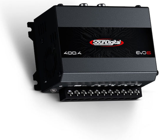 SounDigital Car Audio Amplifier Sd400.4 Evo6 4 Channels (A Class)
