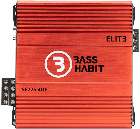 Bass Habit Ενισχυτής Αυτοκινήτου 1 Καναλιού (Κλάση D)