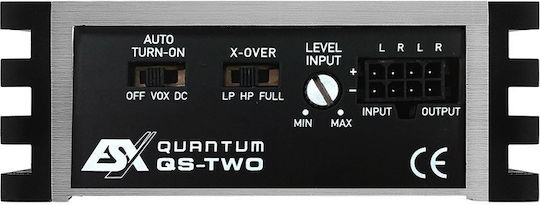 Esx Car Audio Amplifier QS-Two 2 Channels (D Class)