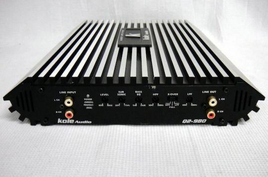 Kole Car Audio Amplifier 2 Channels Class A