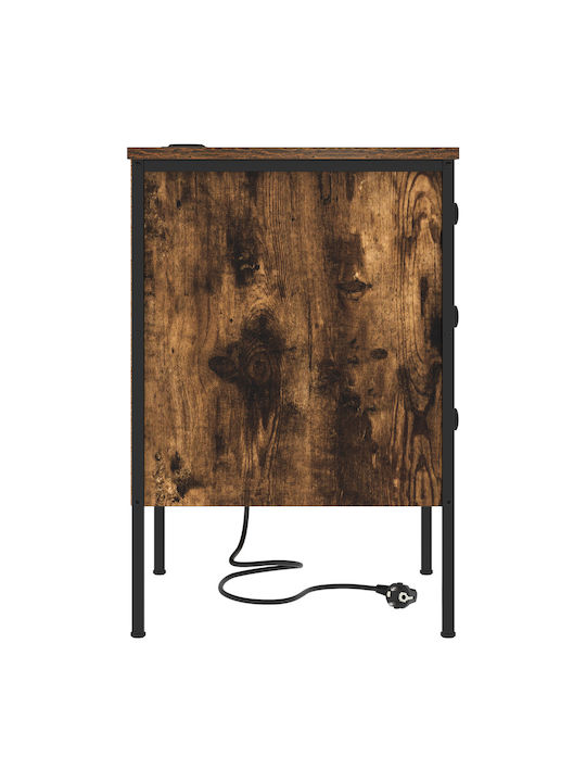 Bufet cu Sertare Stejar afumat 42x41x61cm