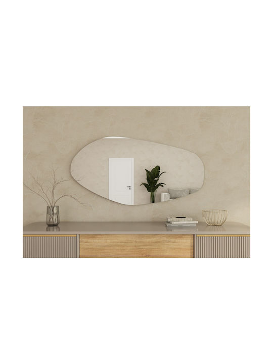 Καθρέπτης Τοίχου Bella 116sam1214 60x2,2x120cm Black Hanah Home Mdf