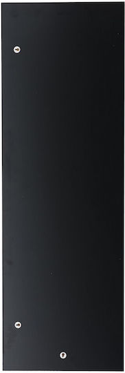 Aberto Design Basic Wandspiegel Ganzkörper mit Schwarz Hölzernes Rahmen 120x40cm 1Stück