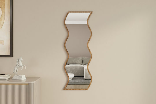 Огледало за стена Safi 116sam1201 40x2.2x120см Орех Hanah Home MDF