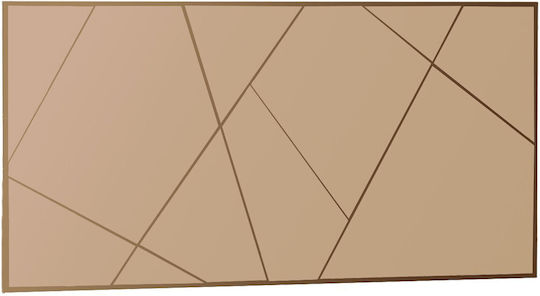 Καθρέπτης Τοίχου Orezo 116sam1166 60x2,2x120cm Bronze Hanah Home Mdf