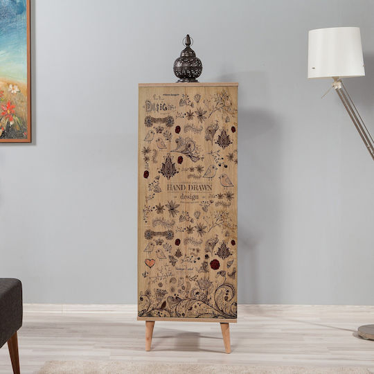 Holz Schuhschrank Filinta 50x38x135cm