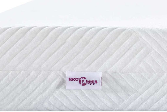 vidaXL Topper Dublu Poliester 140x190x7buc
