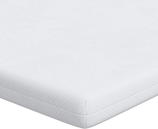 vidaXL Topper Dublu Poliester 140x190x7buc