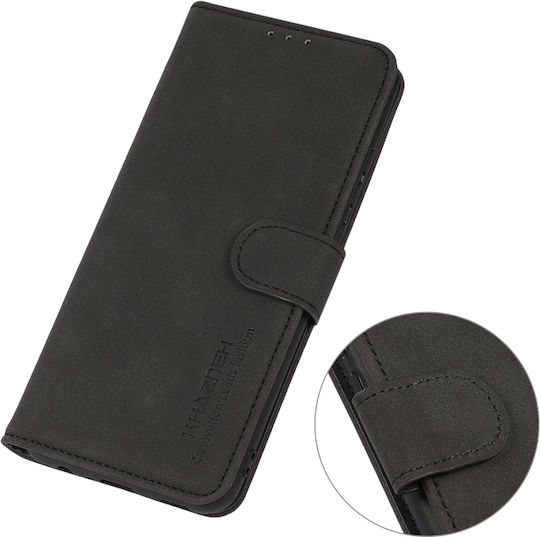 Handyhülle Brieftasche Honor X7a 4g Matt Schwarz