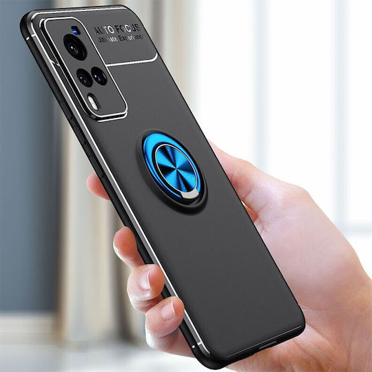 Solid Color Back Cover Σιλικόνης Μαύρο (Vivo X60 Pro 5G)