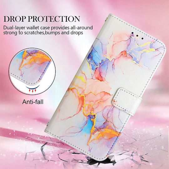 Pattern Wallet Δερματίνης Πολύχρωμο (Vivo V21 5G)