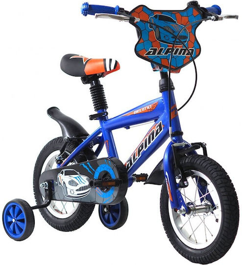 Alpina Beleno VB 20''2021 blue 12" Kids Bicycle BMX with Aluminum Frame Blue