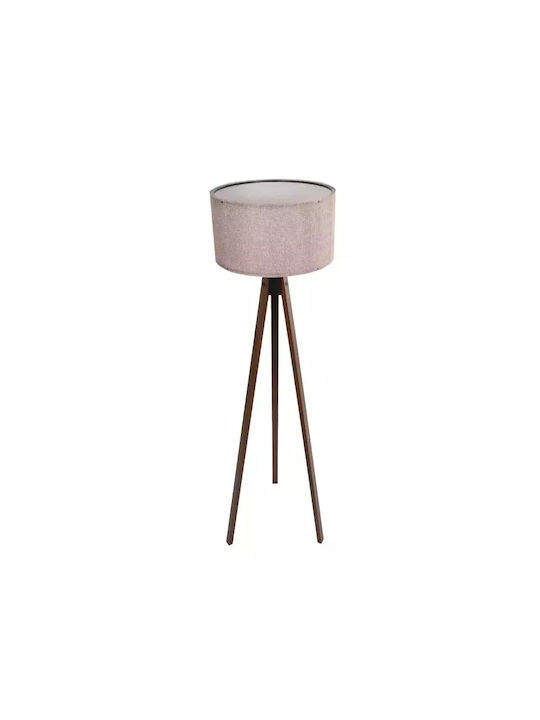 GloboStar Saga Floor Lamp H140xW38cm. with Socket for Bulb E27 Rose Gold